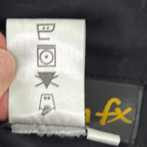 Fresh FX Orange and Black Artistic Graphic Sweater Jacket - Picture 8 of 12